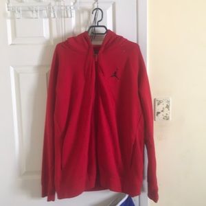 Jordan (red) full zip up